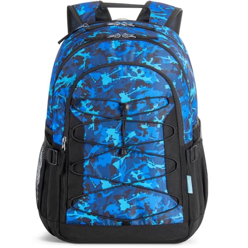 Camo Blue Backpack