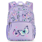 Butterfly Purple Toddler Backpack 12 Inch