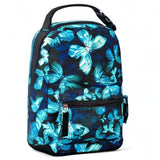 Butterfly Blue Portable Lunch Bag
