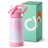 Mermaid Pink Water Bottle 14Oz