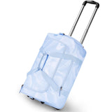 Fluids Blue Rolling Duffle Bag
