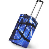 Lightning Blue Rolling Duffle Bag