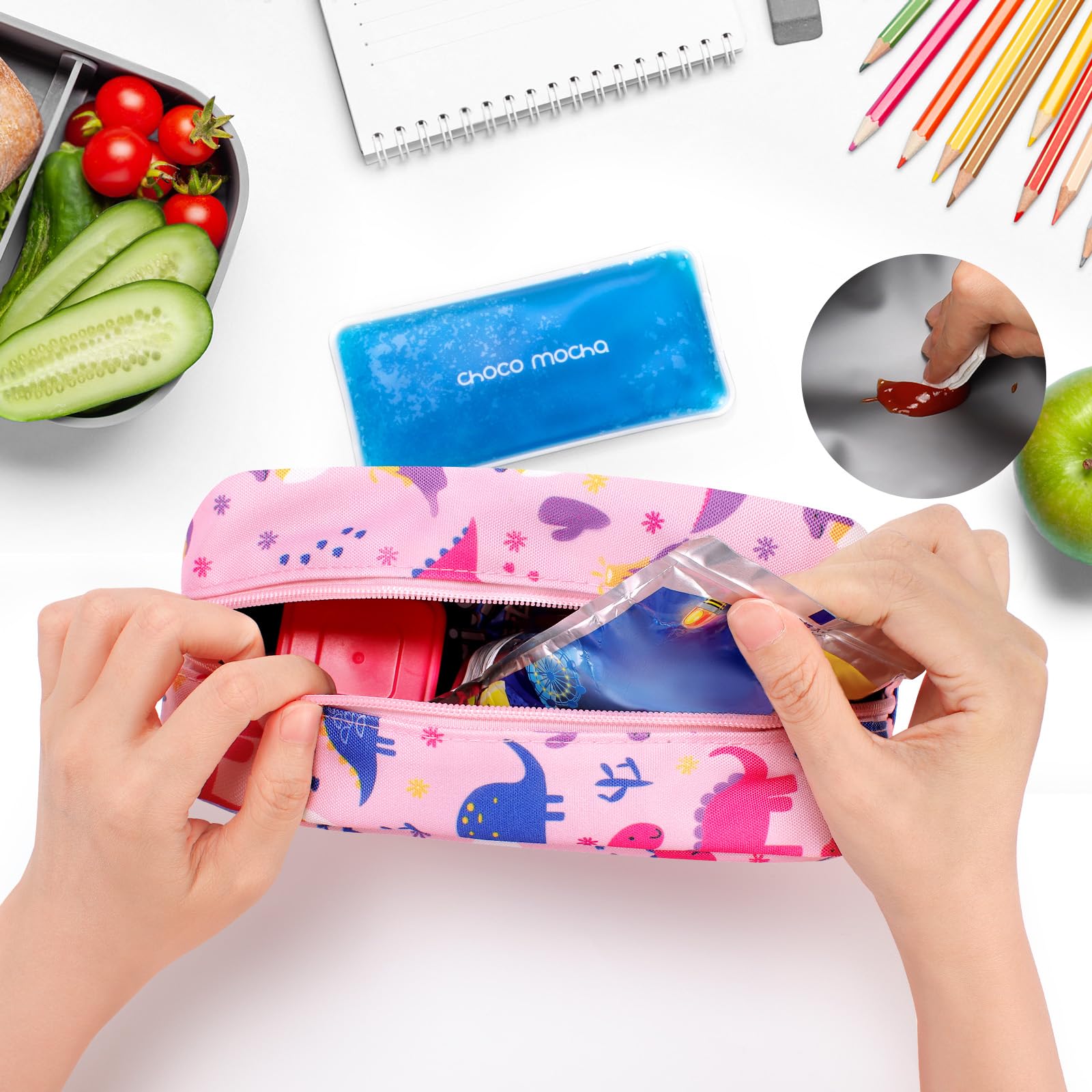 Butterfly Purple Cooler Bag