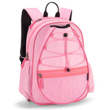 Solid Pink Tennis Bag