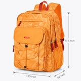 Solid Orange Backpack