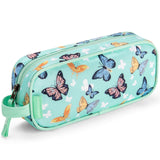 Butterfly Green Pencil Bag
