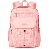 Solid Light Pink Backpack