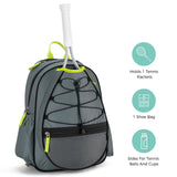 Solid Gray Tennis Bag