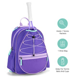 Solid Purple Tennis Bag