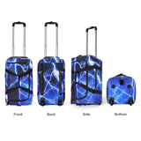 Lightning Blue Rolling Duffle Bag