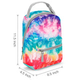 Tie Dye Colorful SPortable Lunch Bag