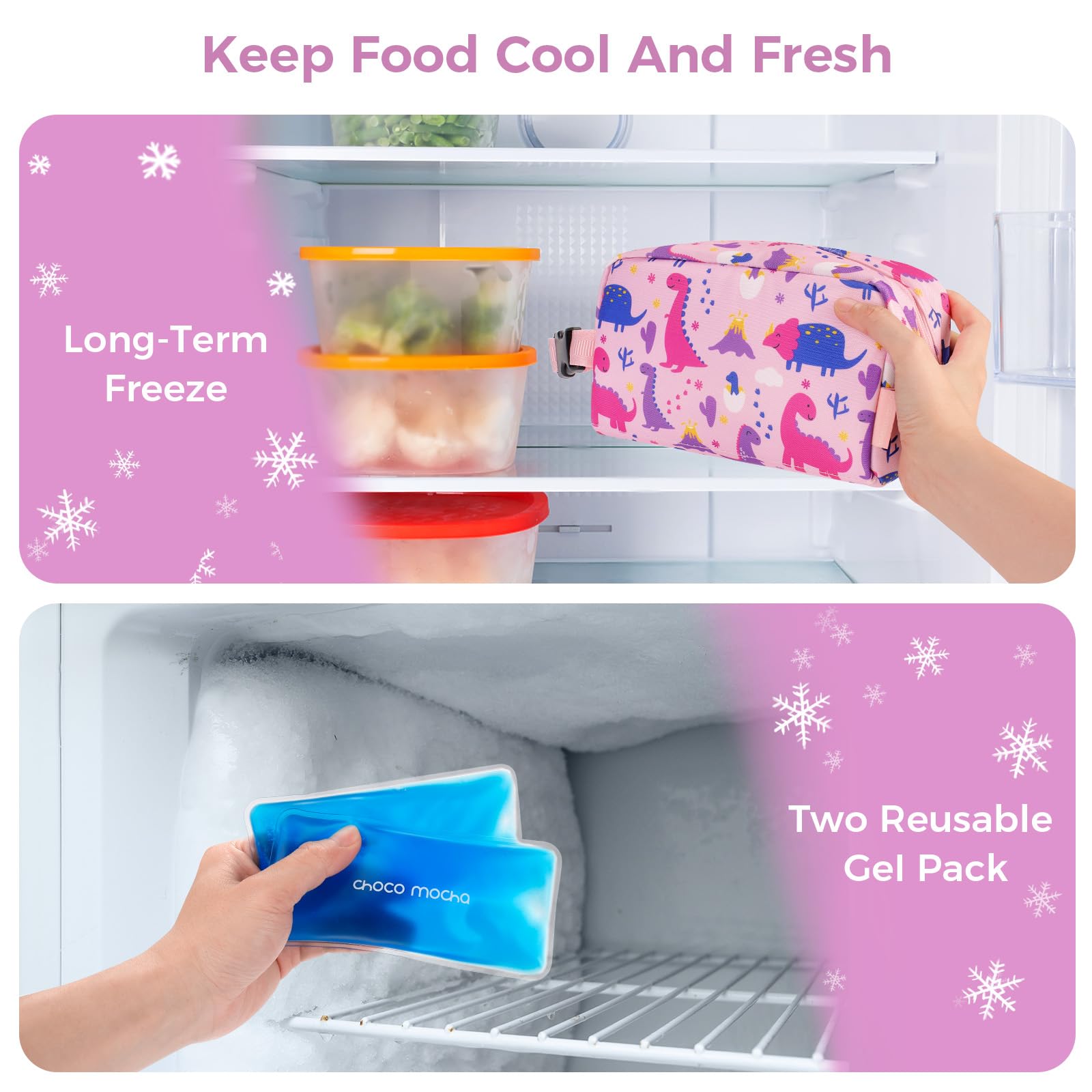 Butterfly Purple Cooler Bag