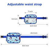 Mini Shark Blue Toddler Fanny Pack