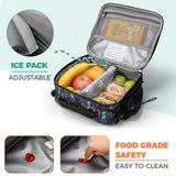 Dinosaur Blue Lunch Box