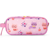 Cat Pink Pencil Bag