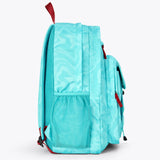 Solid Teal Blue Backpack