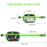 Dinosaur Black Toddler Fanny Pack