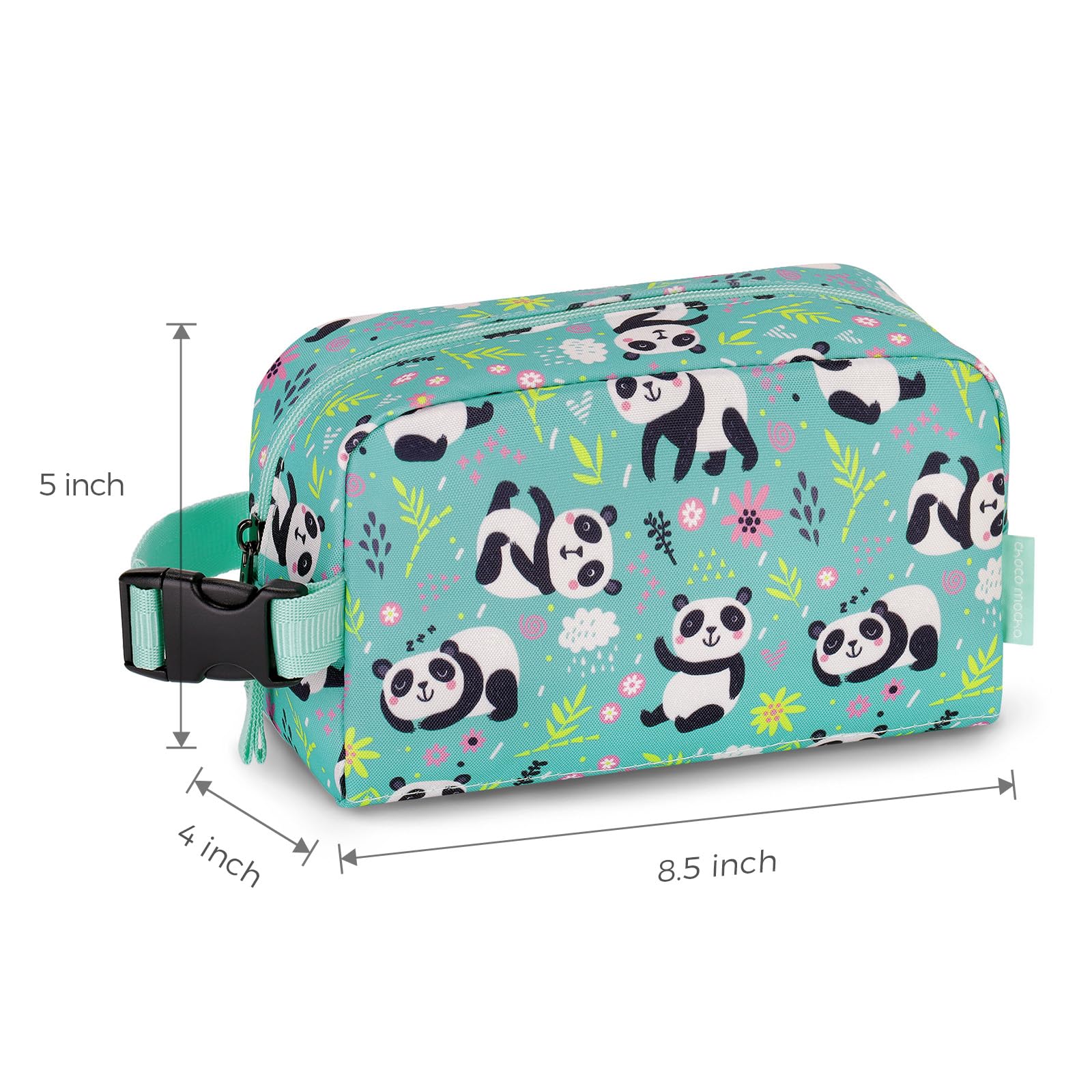 Panda Green Cooler Bag