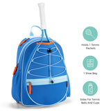 Solid Blue Tennis Bag