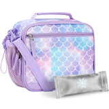 Mermaid Purple Lunch Box