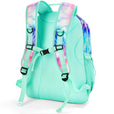 Tie Dye Teal Backpack 18Inch