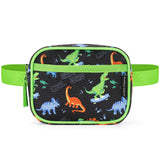 Dinosaur Black Toddler Fanny Pack