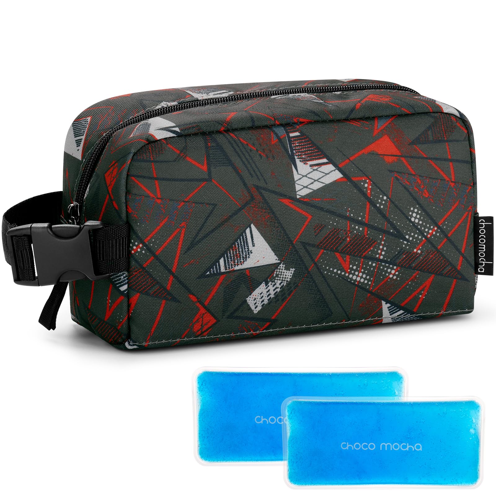 Geometry Black Cooler Bag