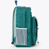 Solid Navy Green Backpack