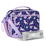 Unicorn Purple Lunch Box