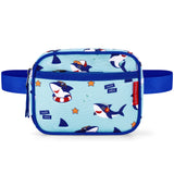 Mini Shark Blue Toddler Fanny Pack