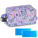 Butterfly Purple Cooler Bag