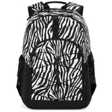Zebra Black Backpack 18 Inch