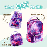 Gradient Purple Portable Lunch Bag