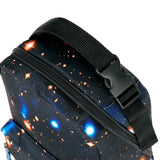 Galaxy Black Portable Lunch Bag