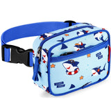 Mini Shark Blue Toddler Fanny Pack