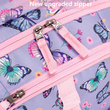 Butterfly Flower Purple Backpack