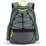 Solid Gray Tennis Bag