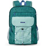 Solid Navy Green Backpack