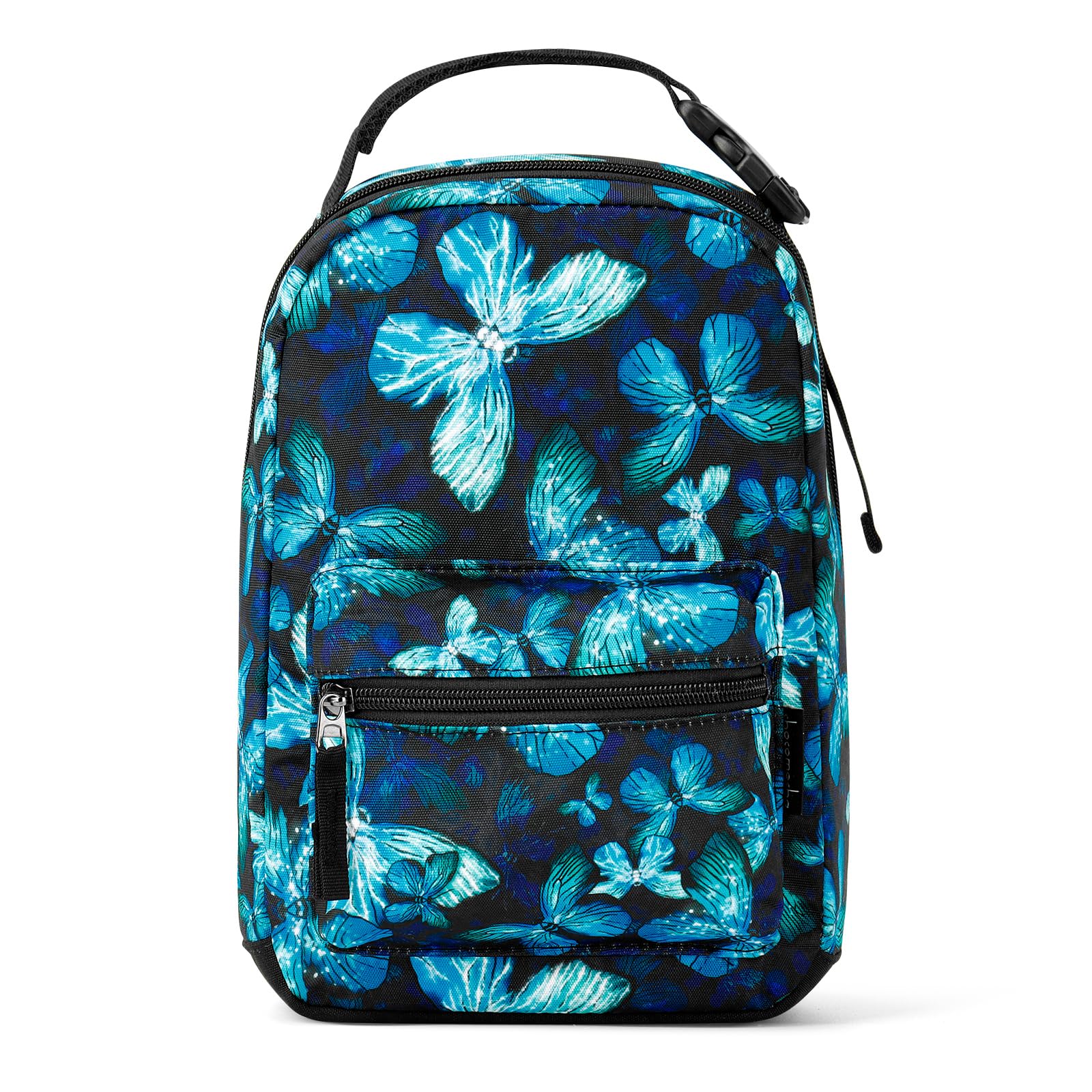 Butterfly Blue Portable Lunch Bag