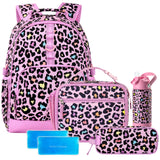 Leopard Pink Backpack
