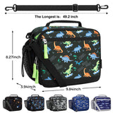 Dinosaur Black Lunch Box
