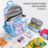 Tie Dye Swirl Blue Backpack