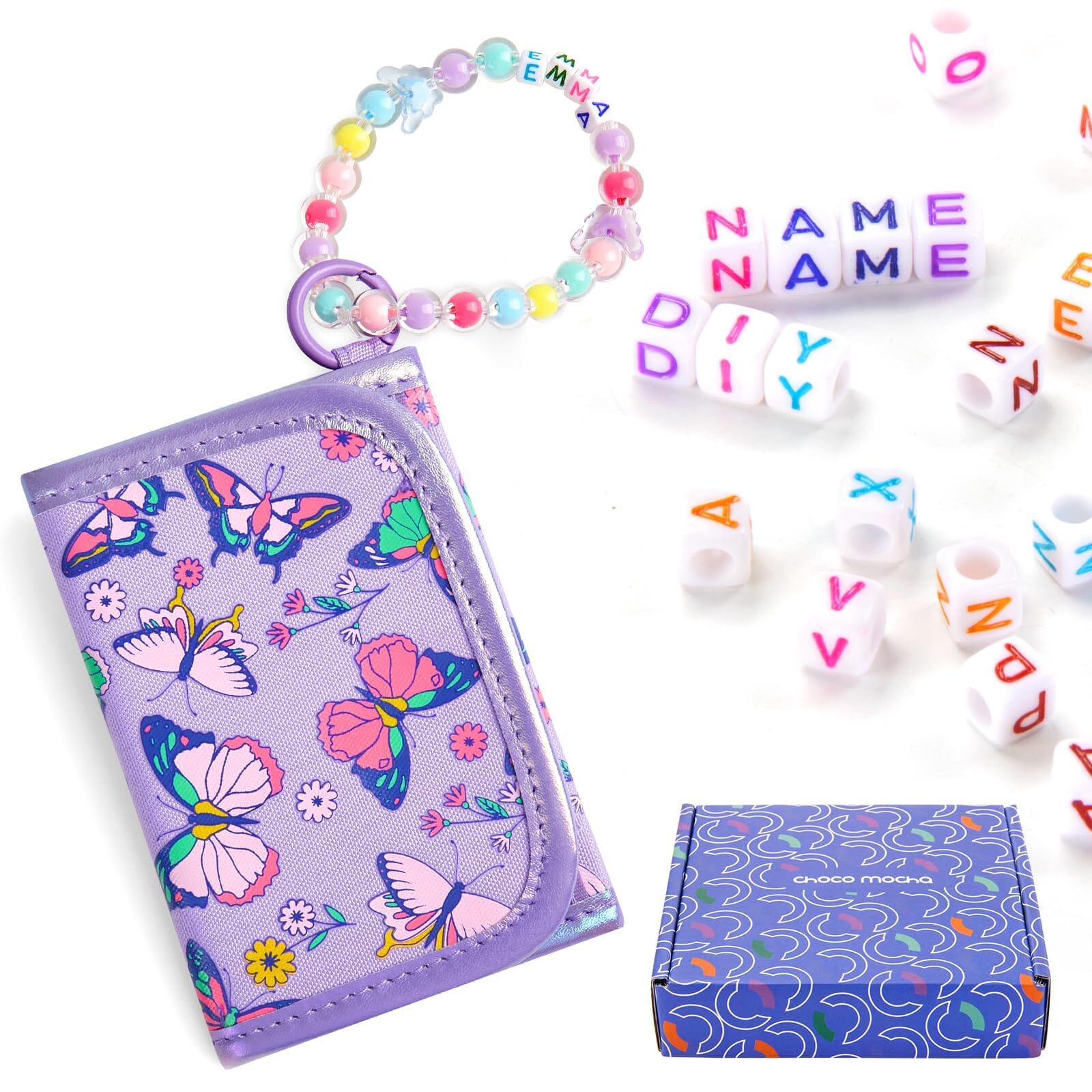 Butterfly-Purple DIY Wallet DIY Wallet Choco Mocha