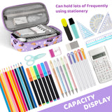 Butterfly Purple Pencil Case Pencil Case Choco Mocha
