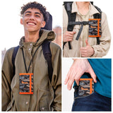 Camo Orange Wallet Boys Wallets Choco Mocha