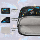 Choco Mocha 10 Inch Kids Tablet Sleeve Bag for Boys, Kids Tablet Carrying Case for Fire 7, Fire HD 8 Tablet, Kindle Kids Edition, iPad, Toddler Tablet Bag,Truck Black Choco Mocha