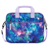 Choco Mocha 12.5 Inch Kids Galaxy Tablet Sleeve Bag for Girls, Kids Tablet Carrying Case for Fire HD 10, Fire HD 8, Fire 10 Tablet, Chromebook,Kindle Kids Edition, iPad, Purple Choco Mocha