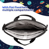 Choco Mocha 12.5 Inch Kids Tablet Sleeve Bag for Boys, Kids Tablet Carrying Case for Fire HD 10, Fire HD 8, Fire 10 Tablet, Chromebook,Kindle Kids Edition, iPad, for Kids, Black Choco Mocha