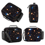 Choco Mocha Black Kids Lunch Box for Boys Lunch Boxes for School Lunch Bag for Boys with Shoulder Strap for Preschool Kindergarten kids Choco Mocha