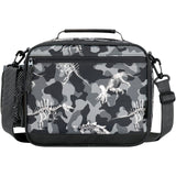 Choco Mocha Dinosaur Lunch Box for Boys Kids Lunch Box for Boys Lunch Boxes for School Boys Lunchbox for Kids Lunch Bag for Boys with Shoulder Strap for Toddler Preschool Kindergarten Camo Choco Mocha